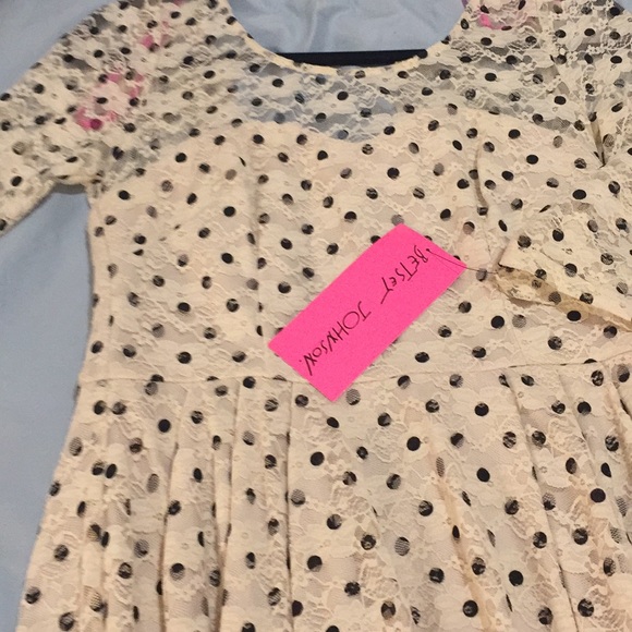 Betsey Johnson black and white Dress, size 2 - Picture 4 of 4